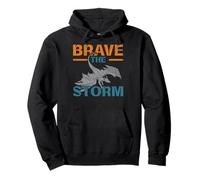 Brave The Storm Flying Beast Myth Dragon Whisperer Sweat à Capuche
