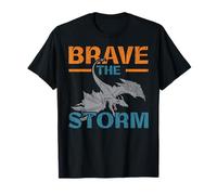 Brave The Storm Flying Beast Myth Dragon Whisperer T-Shirt