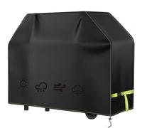 BRAVECOW Housse de barbecue résistante aux intempéries 420D Oxford pour barbecue à gaz - Étanche à la poussière - Coupe-vent - Imperméable - Résistant aux UV - Indéchirable - 165 x 71 x 122 cm