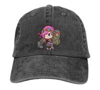 BrAvee Casquette De Baseball Mignon Casquette De Baseball Hommes Chapeaux Femmes Visière Protection Snapback Arcane LOL Jeu Casquettes Le Cadeau Parfait