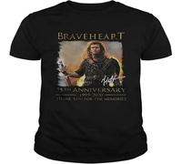 Braveheart 25Th Anniversary 1995-2020 Tee T Shirt Gift Tee for Men Black XXL