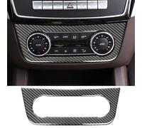 Braveking1 Climatisation Centrale, Aspect Fibre de Carbone pour Mercedes-Benz GLE GLS ML GL W166 X166 C292 (2012-2019) Autocollant Décoratif(ABS)