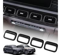 Braveking1 Fibre de Carbone Console Centrale de Voiture Garniture de Couverture de Cadre de Sortie d'air pour Mercedes-Benz GLE GLS W167 X167 V167 350 450 AMG 53 Coupé 63 S 580 Décoration Accessoires