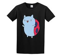 Bravest Warriors Catbug Graphic Tee Unisex 100% Cotton Short-Sleeve T-Shirts Black S