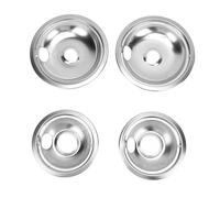 Braveur à goutte à goutte à goutte à goutte à gamme metal robuste Strange Drip pour le remplacement du brûleur de poêle RV comprend deux casseroles de 8 pouces et deux coups