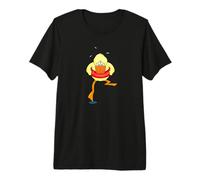 Braving The Waters, Mignon et drôle de Canard en Train de Nager T-Shirt Haut de Gamme