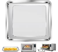 Bravo 12-in-1 Air Fryer Baking Tray 21 Liter 28 x 26.7 cm Stainless Steel Grill Plate
