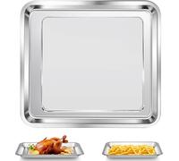 Bravo 12-in-1 Air Fryer Baking Tray 21 Liter 28 x 26.7 cm Stainless Steel Grill Plate