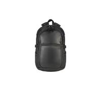 Tucano Sac à dos Bravo – Compatible MacBook 14–15''/16'' – Noir – PU recyclé – Poche smartphone