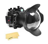 Bravo [40M/130Ft] Boîtier sous-Marin Case Étanche avec 6 Pouces Kit De Port en Dôme pour Sony A7R Iv A7R4 Ilce-7R Iv Compatible avec Sony Fe 16-35 Mm F / 4, 28-70 Mm F3.5-5,6, 12-24 Mm F4G