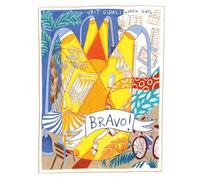 BRAVO!: Bilderbuch über einen Theaterbesuch, bei dem das Publikum im Rampenlicht steht. Vorlesebuch ab 5 Jahren, das zu Lob und Anerkennung für die Mitmenschen um uns herum aufruft