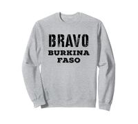 Bravo, Capitaine Ibrahim Traore! Viva Burkina Faso Nation! Sweatshirt