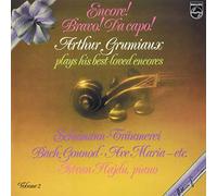 Bravo Da Capo Arthur Grumiaux Plays His Best Loved Encores 2