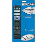 Bravo IR Wireless Remote Control for LG TV 2 buttons black compatible Original