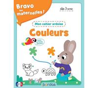 Bravo les maternelles - Cahier ardoise - Je découvre les couleurs - Dès 3 ans