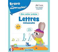 Bravo les maternelles - cahier ardoise - Mes premières lettres minuscules - Dès 4 ans