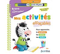 Bravo les maternelles - Mes activités effaçables - Grande section