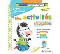 Bravo les maternelles - Mes activités effaçables - Grande section Patrick Morize (Illustration)