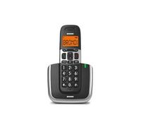 Bravo Platinum Téléphone DECT Noir, Argent