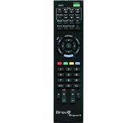 Bravo TC-Original-3 Télécommande pré-programmée pour TV Sony Noire
