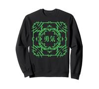 Bravoure, Courage. avec des kanjis Japonais. Sweatshirt