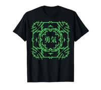 Bravoure, Courage. avec des kanjis Japonais. T-Shirt