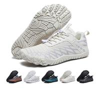 Bravover Chaussures pieds nus larges pour homme et femme - Chaussures de trail - Chaussures à cinq doigts - Semelles minimalistes Zero-Drop - Chaussures de randonnée légères - Chaussures de course
