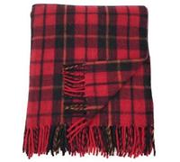 BRAW CLANS TARTANS Couverture en Laine Douce à Carreaux Tartan - 185 x 77 cm - Motif Tartan écossais avec Franges - Couverture Chaude pour canapé, Voyage et Voiture pour la fête des mères ou Noël