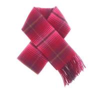 BRAW CLANS TARTANS Écharpe - Tartans écossais - 100 % laine d'agneau - Écharpes extra longues - 24 x 180 cm - Fabriqué en Écosse, L