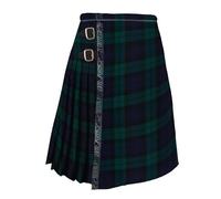 BRAW CLANS TARTANS Kilt tartan pour homme de 5 yards | Différents motifs écossais | Tour de taille 76,2 à 116,8 cm | Occasions écossaises comme les enterrements de vie de garçon, événements formels |