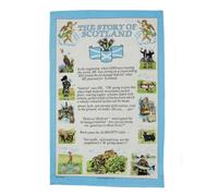 BRAW CLANS TARTANS Lot de 1 torchons en Coton écossais - 48 x 76 cm - Motif Histoire de l'Écosse - Torchons Traditionnels écossais pour la Cuisine - Fête des Mères, Burns Supper, Pâques, Noël