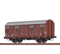 BRAWA 50114 Wagon Gs FS Italie, Marquage Bas, Livrée Marron, EUROP