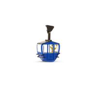 BRAWA 6282 Échelle HO Cabine De Téléphérique Couleur Bleue (Avec Personnage)