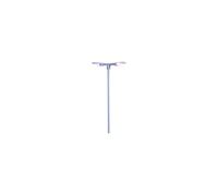 BRAWA 84059 Échelle HO Lampadaire À Deux Lumières Moderne Mm 70 LED