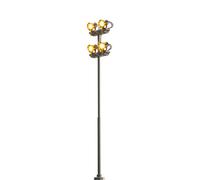 BRAWA 84152 Échelle Ho Lampadaire Avec Quattro Phares Réglables (Hauteur 121 MM)