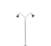 BRAWA H0 84055 - Arc de Lumière Double Socle Embrochable Avec LED (1 Pièce )