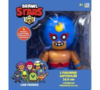 Brawl Stars - 1 Figurine Articulée 16.5 Cm - Lot #2 - Figurines De Collection - Jeux Vidéos - Lansay