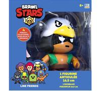 Brawl Stars® - 1 Figurine Articulée 16,5 cm - Lot #4 - Figurines de Collection - Jeux Vidéos - Lansay