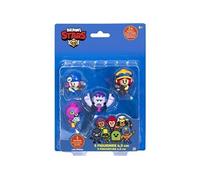 Brawl Stars - 5 Figurines 4. 5 Cm - Team C - Lansay