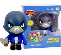 Brawl Stars Figurine articulée Crow | 11,4 cm de Haut | P.M.I. Ofically Licensed Toys | Supercell | Cadeau pour Joueur vidéo | Figurine articulée