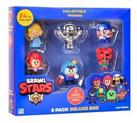 Brawl Stars P.M.I Lot de 8 Figurines de Collection - Comprend 2 Personnages cachés rares (S1) (aléatoire) (BRW2070)