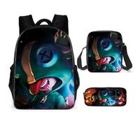 Brawl stars Sacs D'école Cool Garçons Filles Anime Sac À Dos Scolaire Étoiles de bagarre Enfants Backpack A26