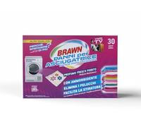 Brawn Lot de 30 chiffons pour sèche-linge avec amortisseur