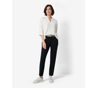 BRAX Pantalon à plis 'Maron' noir, Taille 36