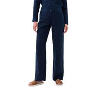 BRAX Style Farina Leinen Pantalons, Bleu Marine, 36W / 32L Femme