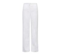 BRAX Style Farina Leinenhose mit legerer Silhouette Hose, Weiß (White 99), 44K Mujer