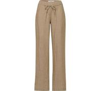 BRAX Style Farina Pantalon en Lin avec Silhouette décontractée Mous, Sable, 36W / 30L Femme