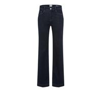 Brax Fashion Jean pour femme Maine Magic Denim – Jambes larges, bleu foncé usé, 34W/30L