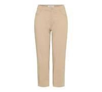 BRAX Style Mary C Ultralight Cotton Capri Pantalons, Sable Doux, 32W / 34L Femme