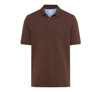 Brax Style Pete Hi-Flex Pique Pima Cotton Polo, 52 Chocolat, L Hommes